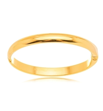 BRACELETE ARO LISO OURO