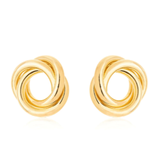 BRINCO CIRCULO LISO M OURO