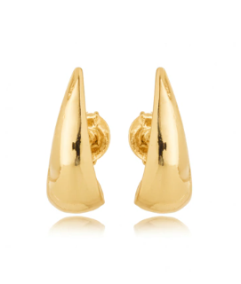 BRINCO EAR HOOK GOTA LISA OURO