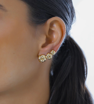 BRINCO TRIO CAPSULA MUSE OURO