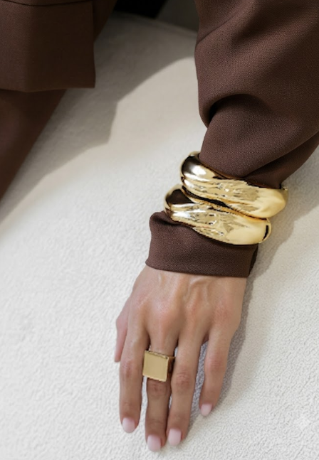 BRACELETE MAX WAVE MUSE OURO