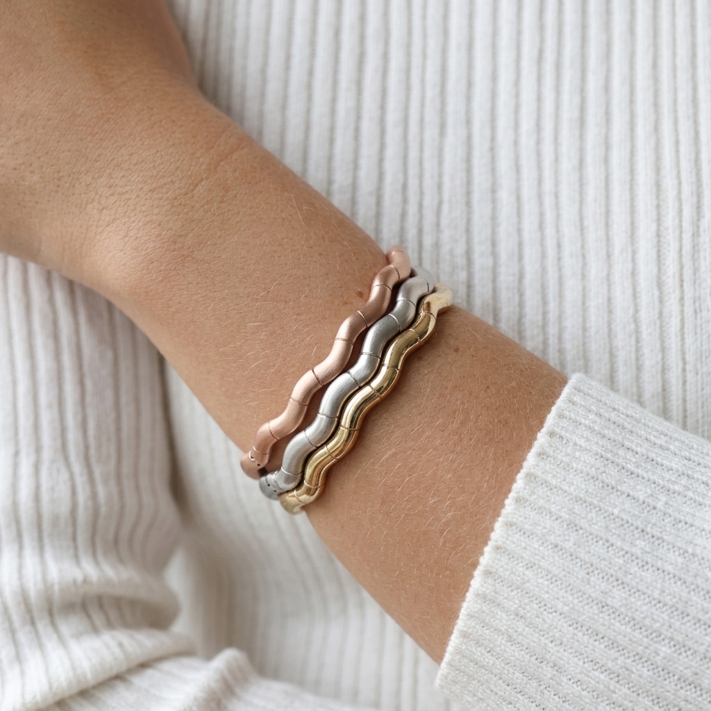 BRACELETE (TRIO) ONDULADO