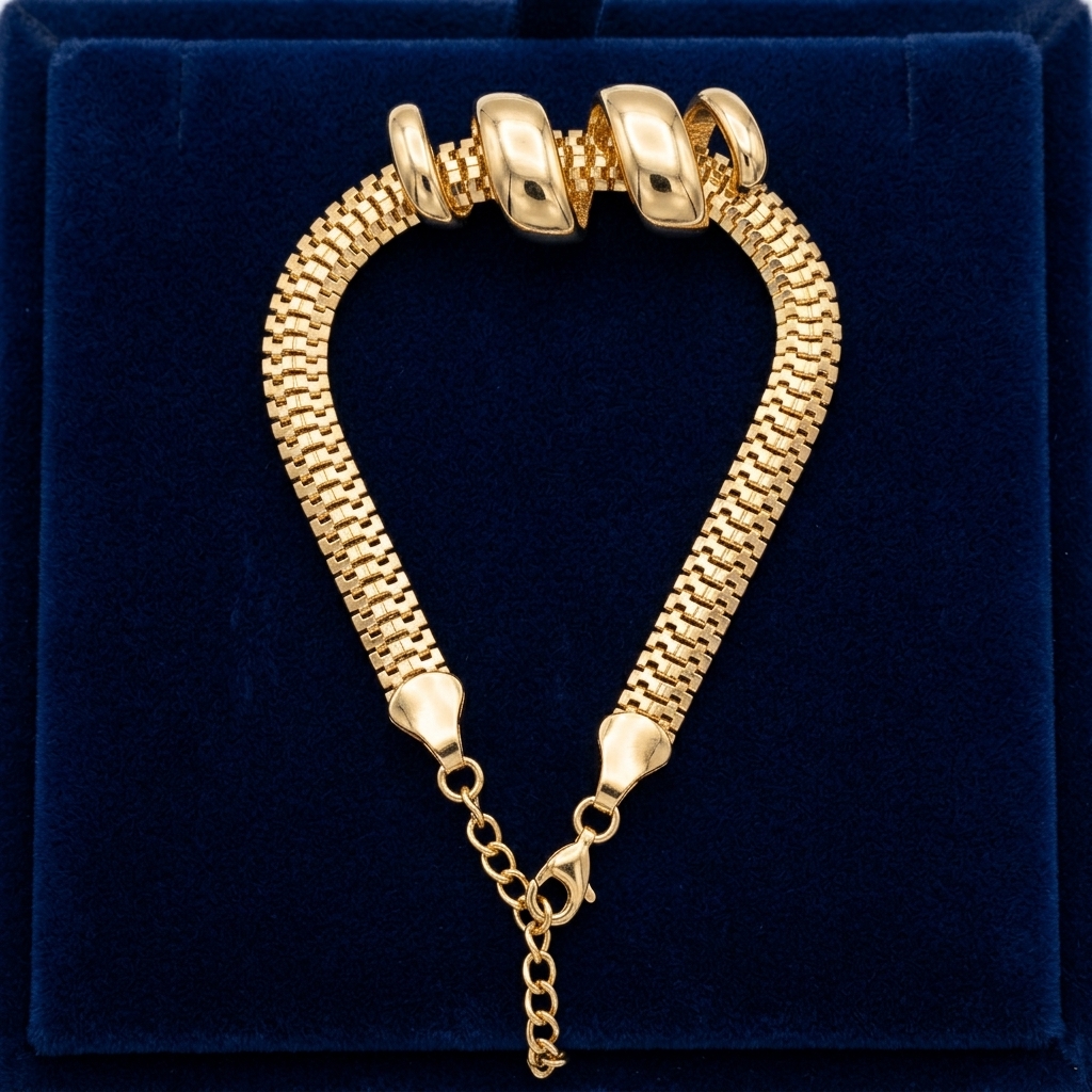 PULSEIRA ESTEIRA LUXO C/ ELOS