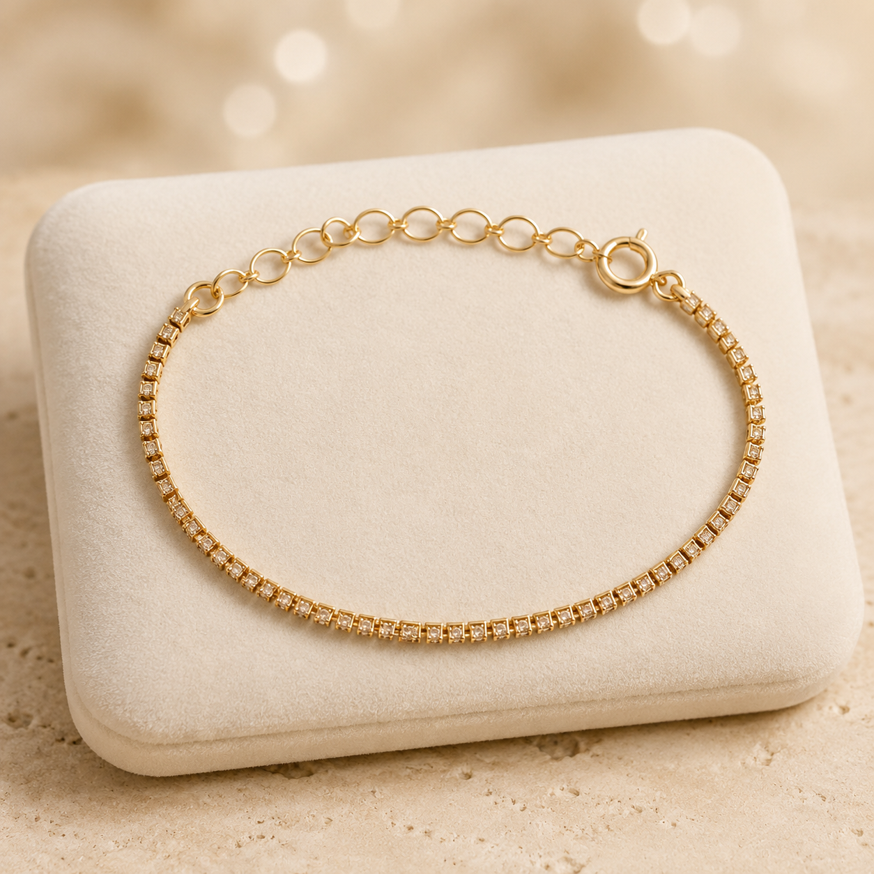 PULSEIRA INFANTIL C/ ZIRCONIAS